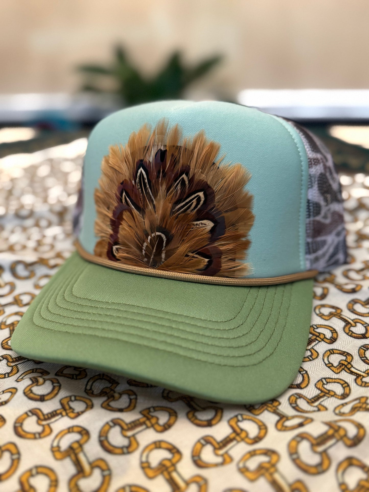 Gigi Feather Trucker