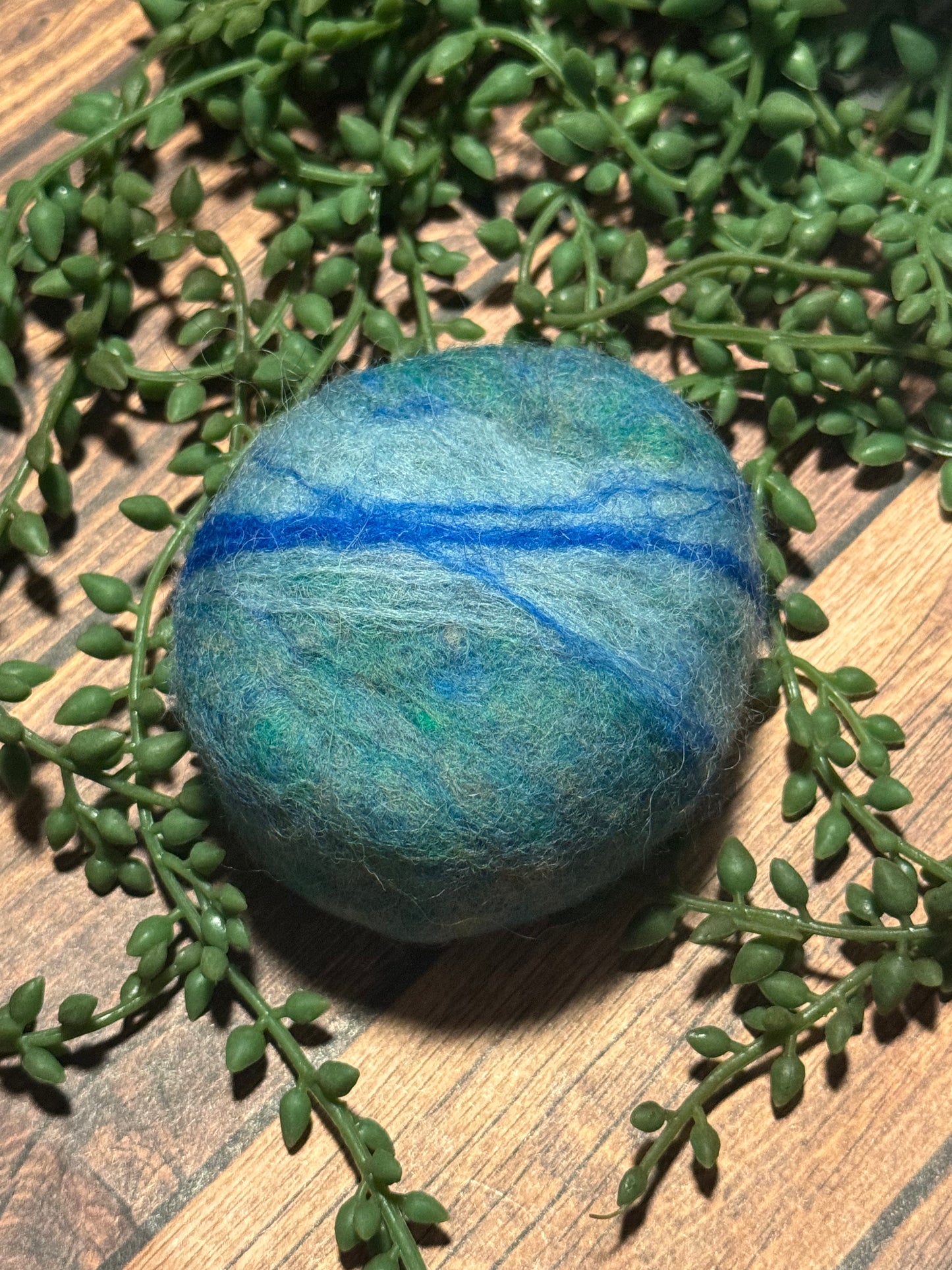 Oval Felted Soap (Ocean Breeze)