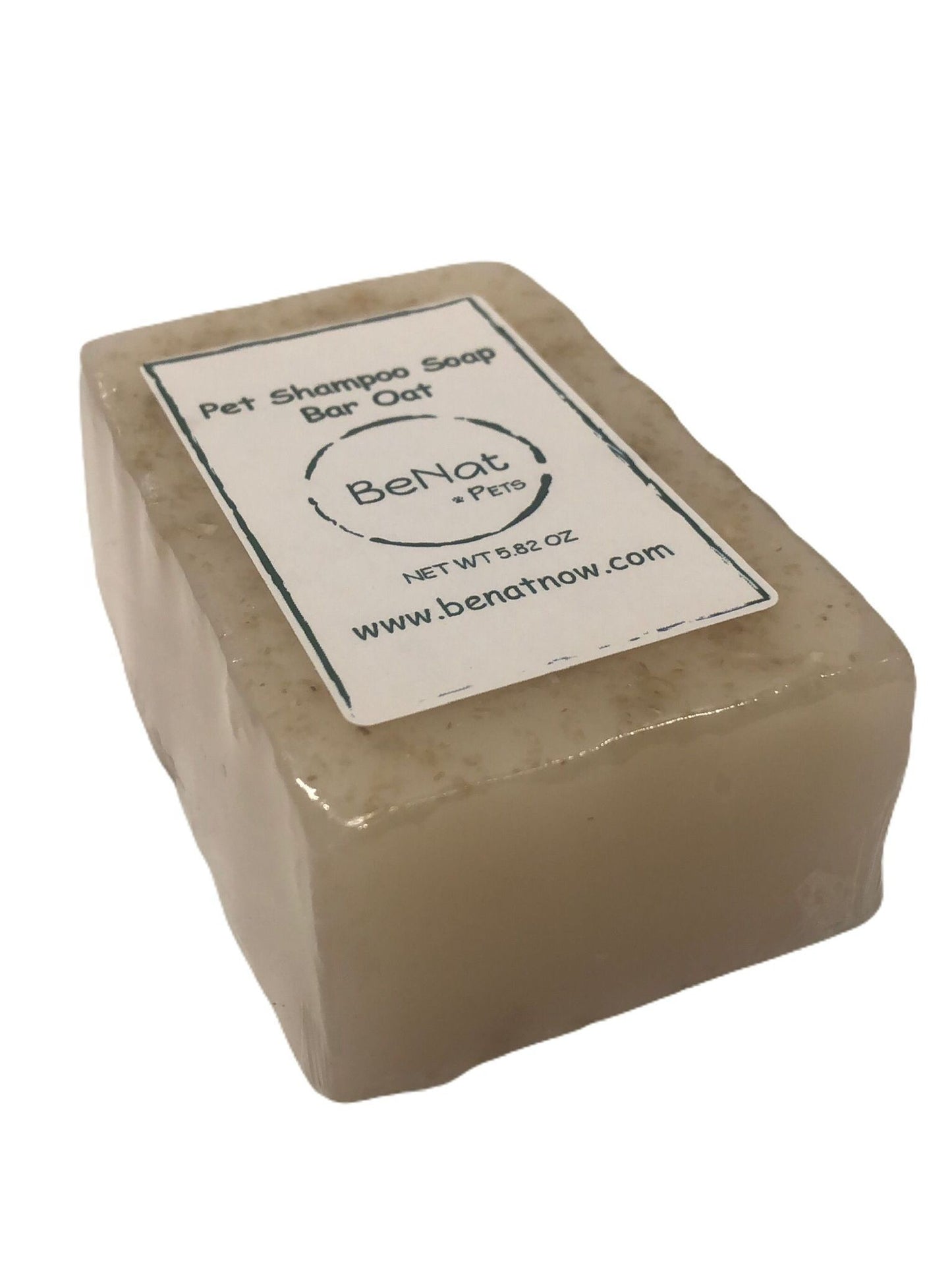 BeNat Pets. Artisanal Furry Pet Soap Bar. 5.8 oz.