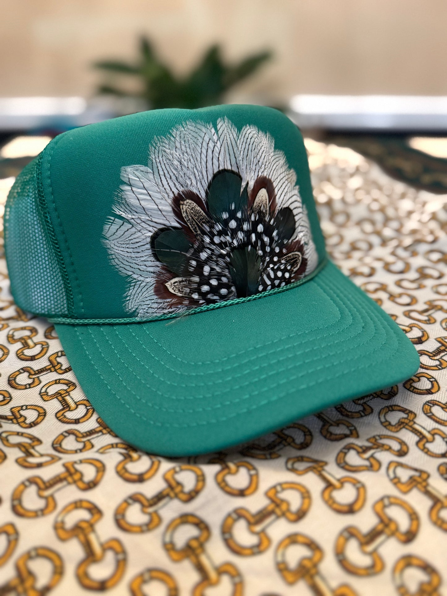 Gator Feather Trucker