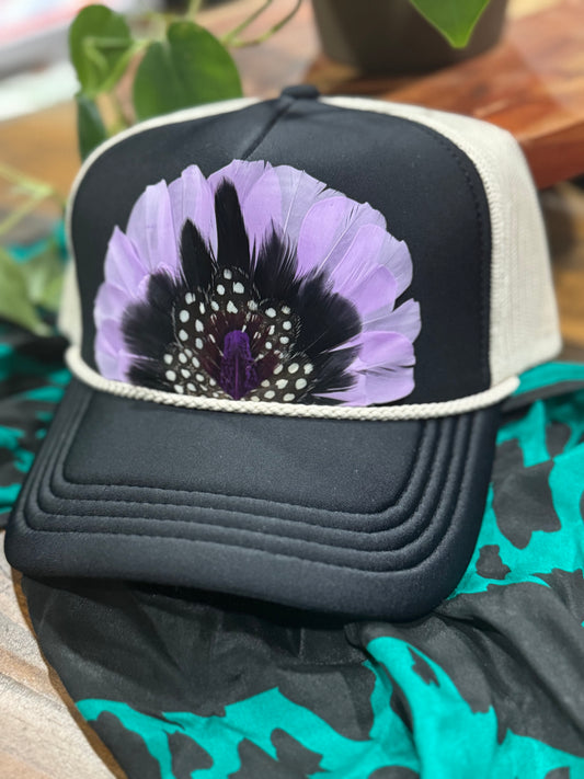 Georgie Feather Trucker