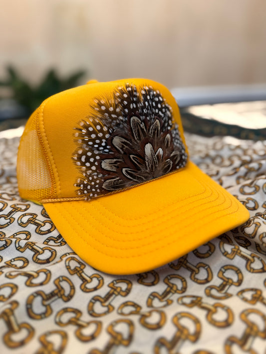 Goldie Feather Trucker