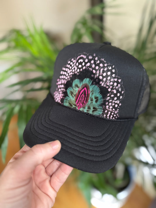 Hot Shot Feather Trucker