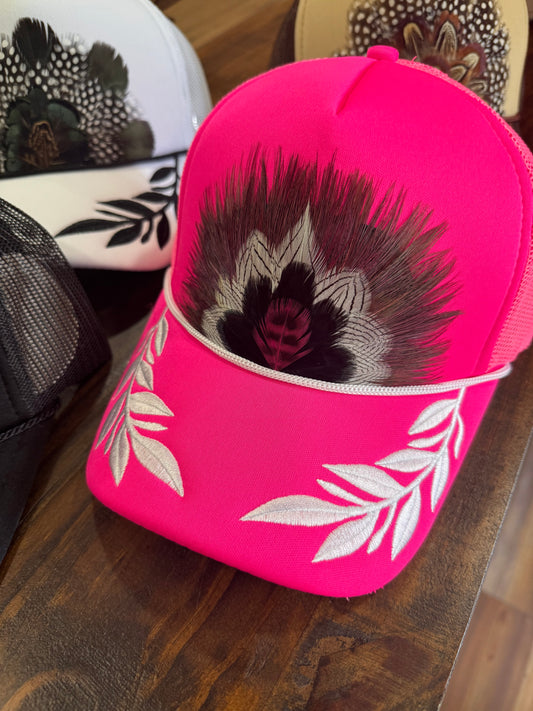 Bossier Babe Feather Trucker