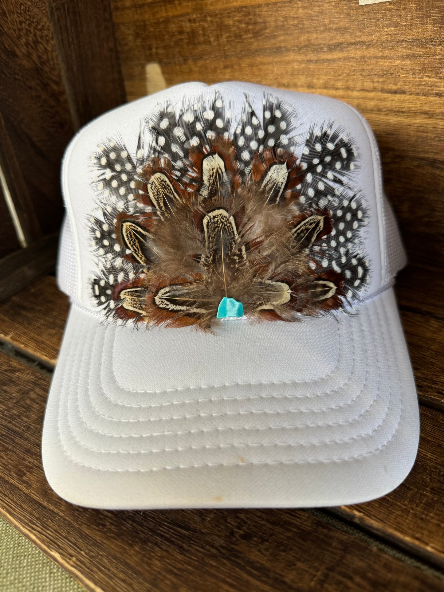 Wild Horse Feather Trucker