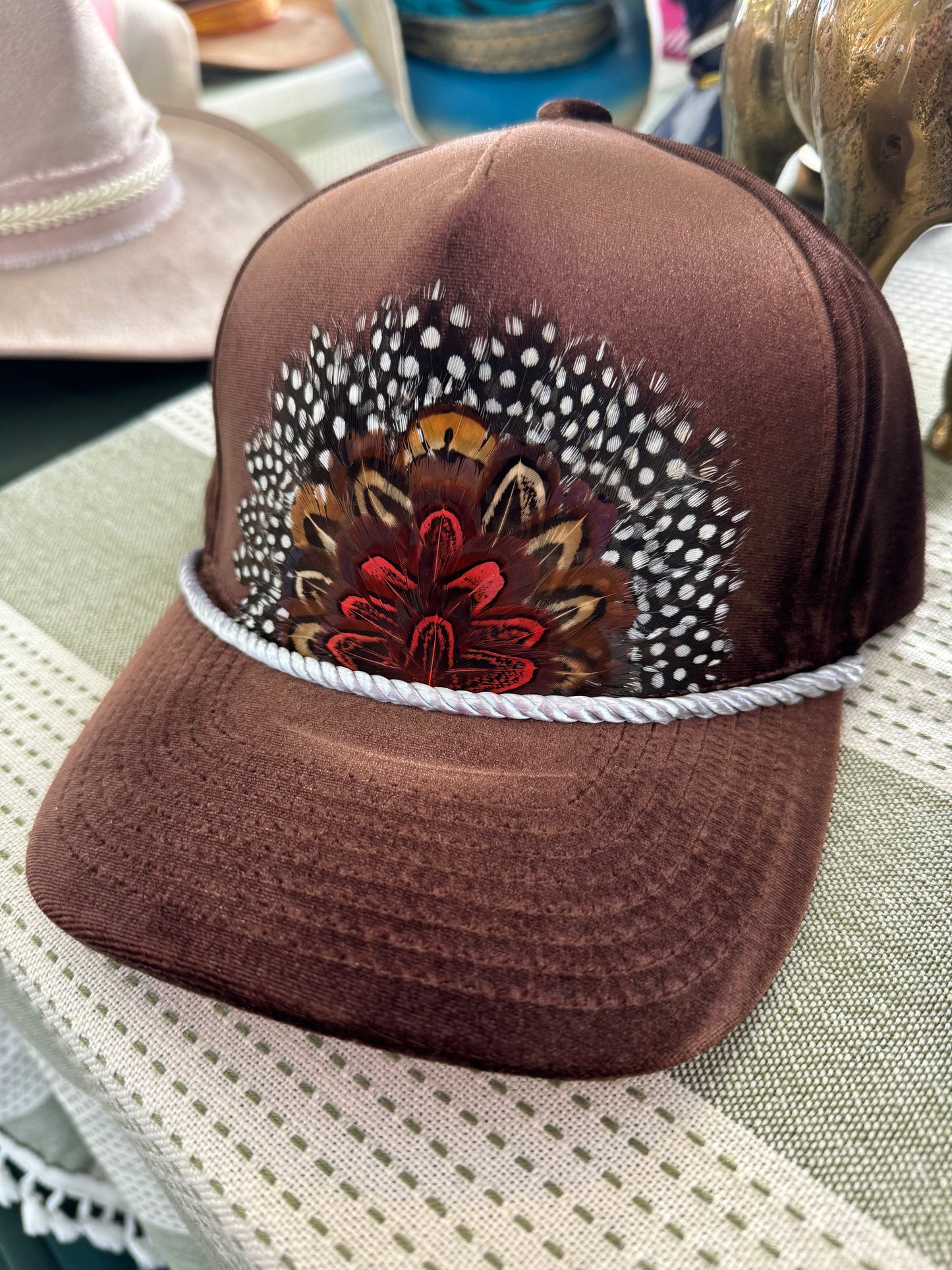 Velvet Feather Trucker